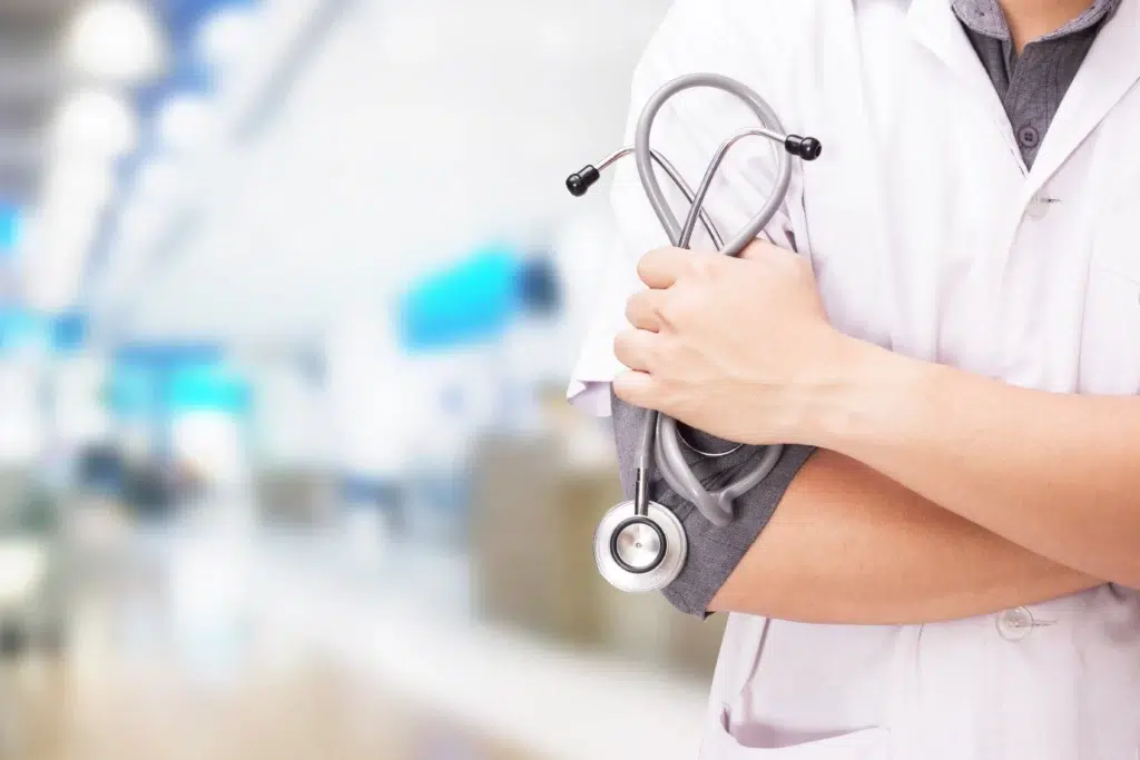 Photo d'un médecin