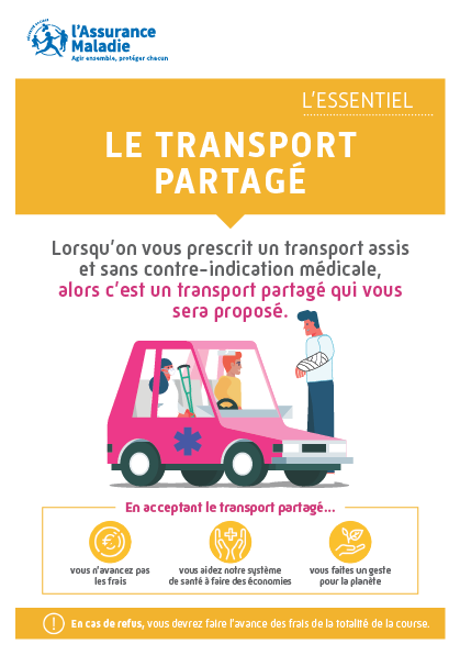 Flyer transport partagé